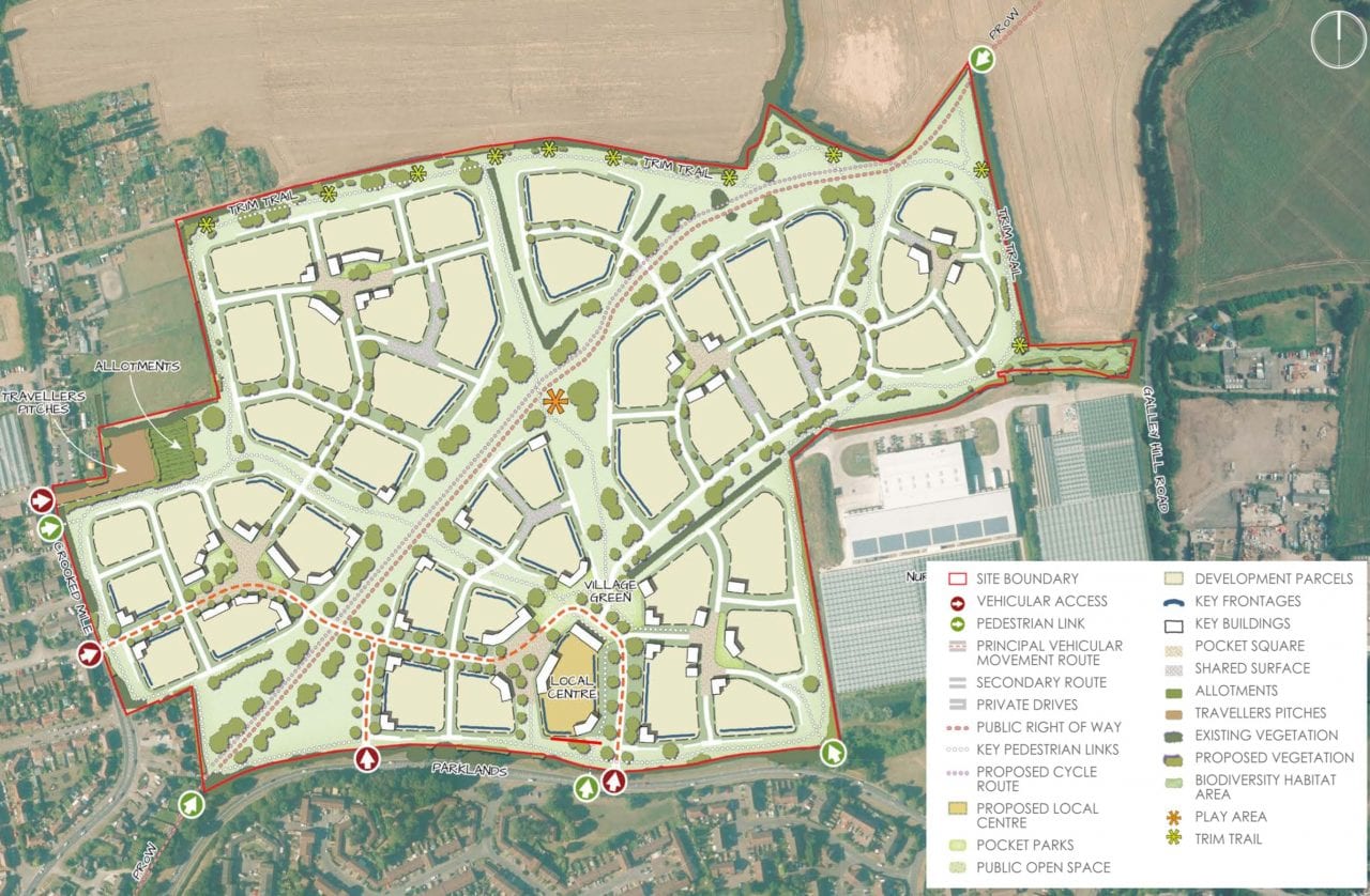 Waltham Abbey North Masterplan ManorOakHomes