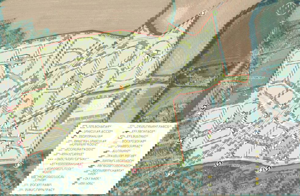 Waltham Abbey North Masterplan ManorOakHomes